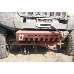 Osłona czołowa z uchwytami do holowania Jeep Grand Cherokee WJ WG 1999-2004 czerwona